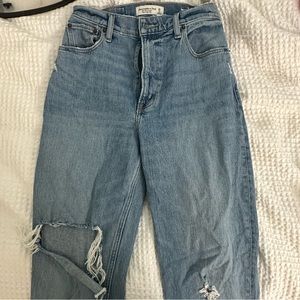 Abercrombie and fitch curve love jeans